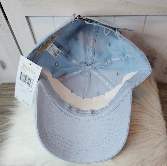Michael Kors Blue Logo Cap - Picture 8 of 8